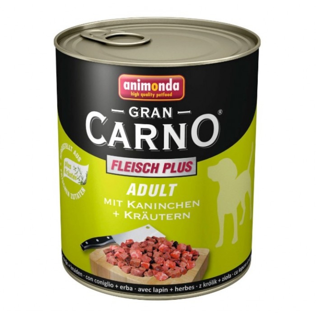 Animonda GRANCARNO konzerva ADULT králík/bylinky 800g NEW