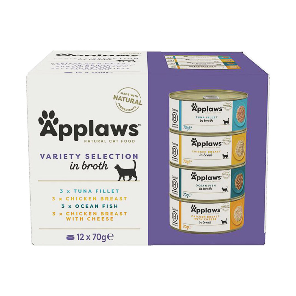 Applaws konzerva Cat MultiPack Variety 12x70g