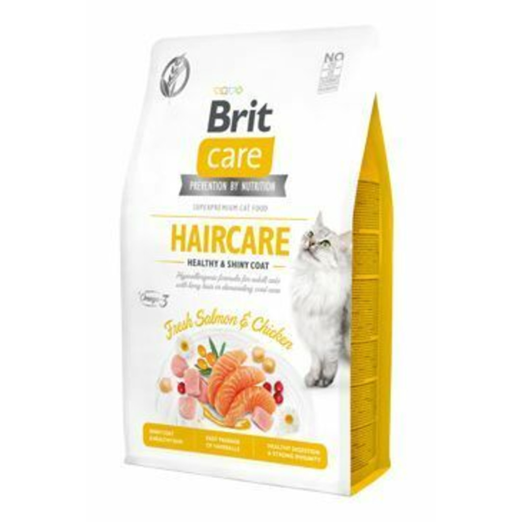 Brit Care Cat GF Haircare Healthy&Shiny Coat 7kg