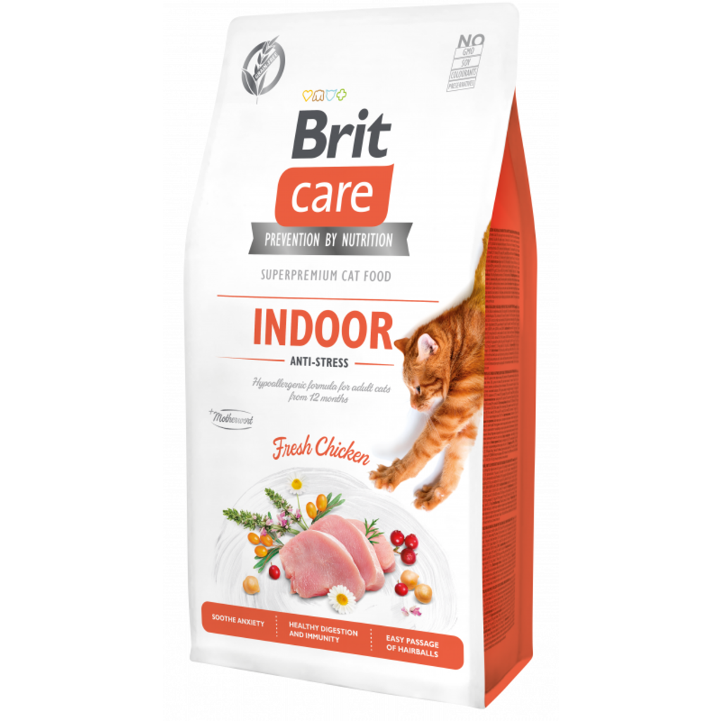 Brit Care Cat GF Indoor Anti-stress 7kg