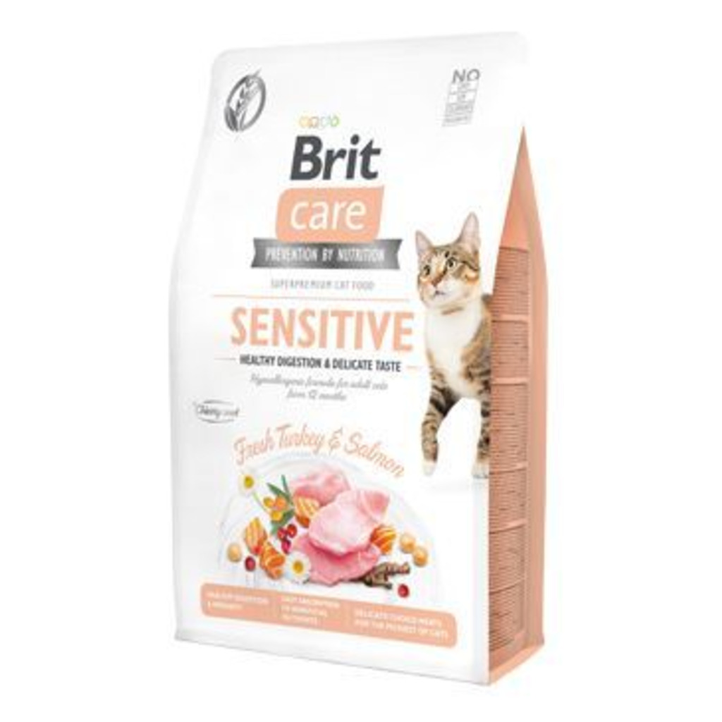 Brit Care Cat GF Sensit. Heal.Digest&Delic.Taste 7kg