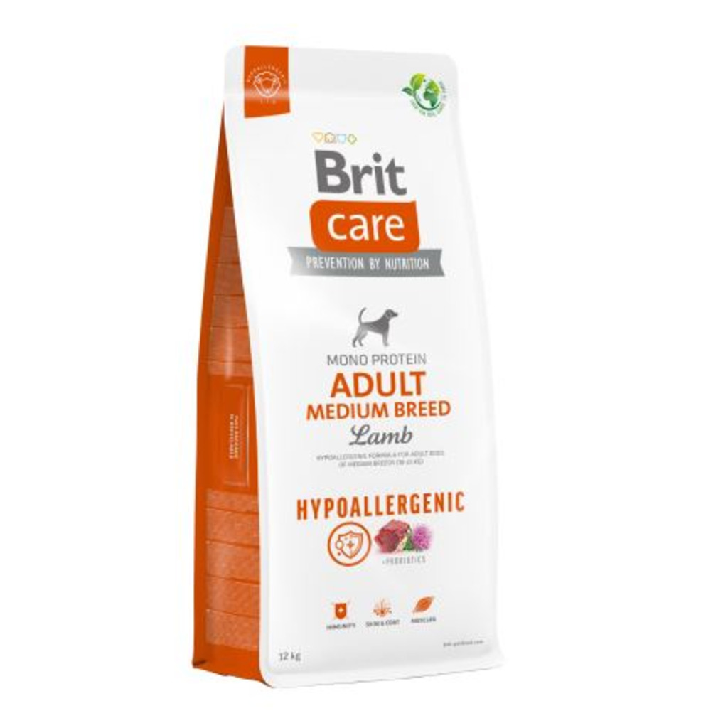 Brit Care Dog Hypoallergenic Adult Medium Breed 12kg