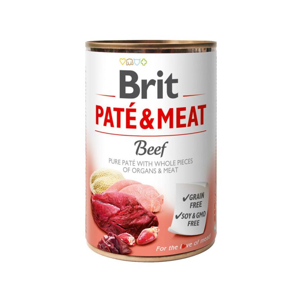 Brit Dog konz Paté & Meat Beef 400g