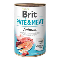 Brit Dog konz Paté & Meat Salmon 800g
