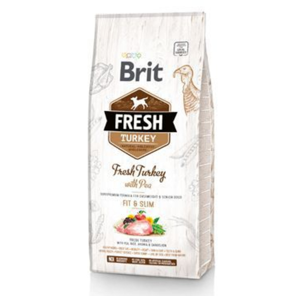 Brit Fresh Turkey with Pea Adult Fit & Slim 12kg