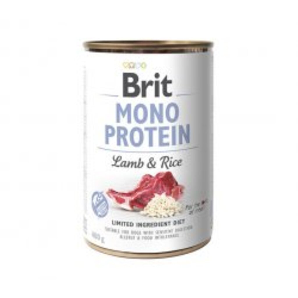 Brit Dog konz Mono Protein Lamb & Brown Rice 400g