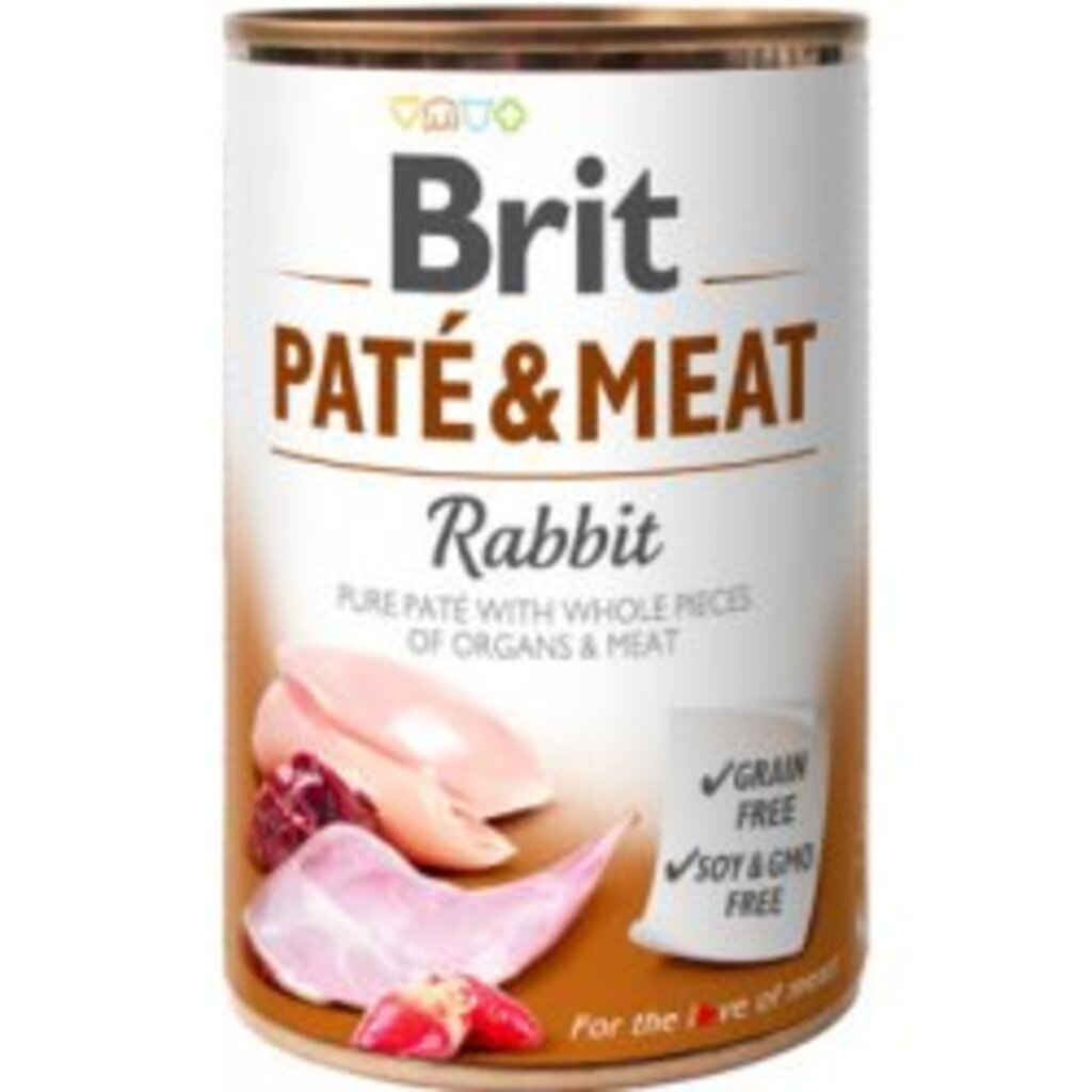 Brit Dog konz Paté & Meat Rabbit 400g