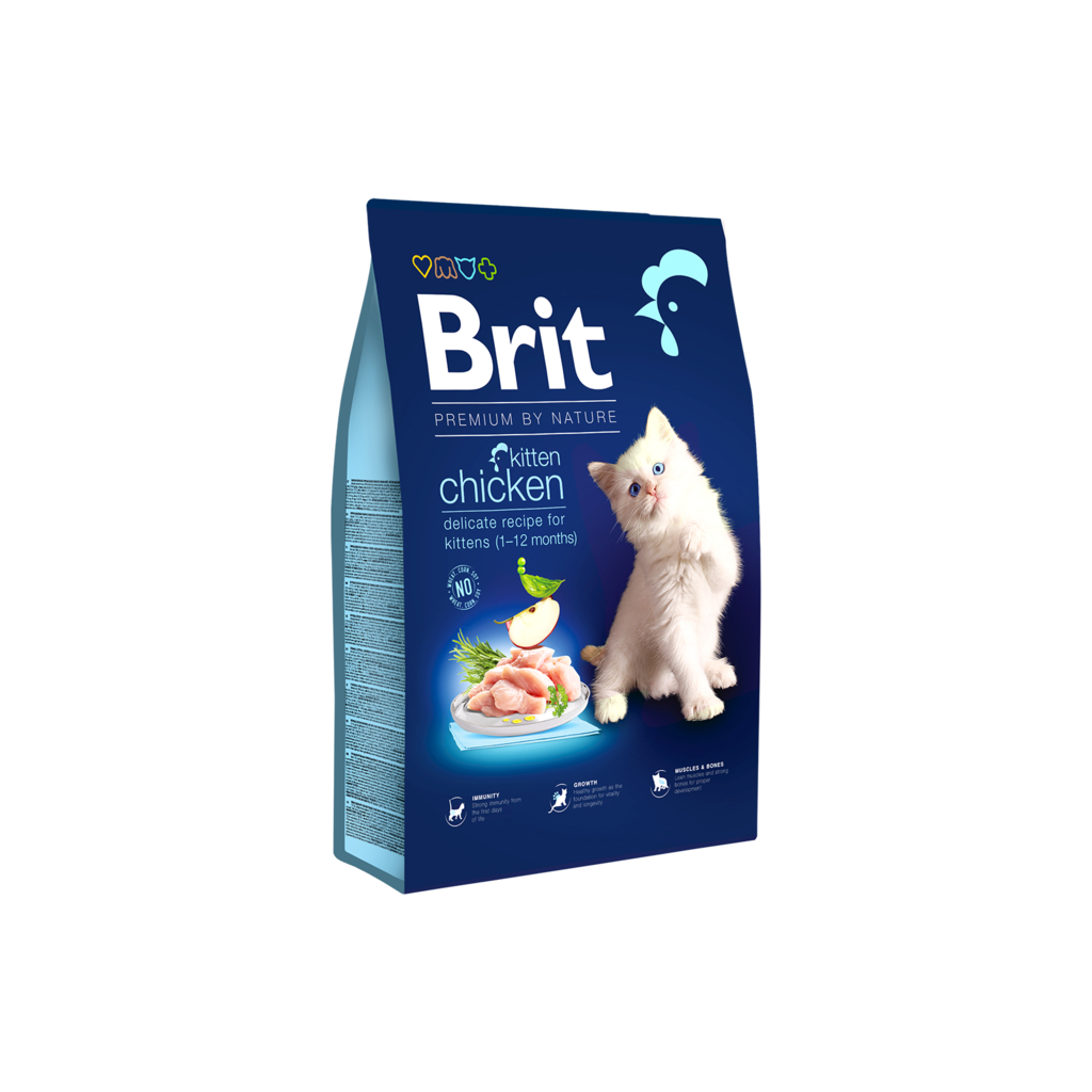 Brit Premium Cat by Nature Kitten Chicken 1,5kg