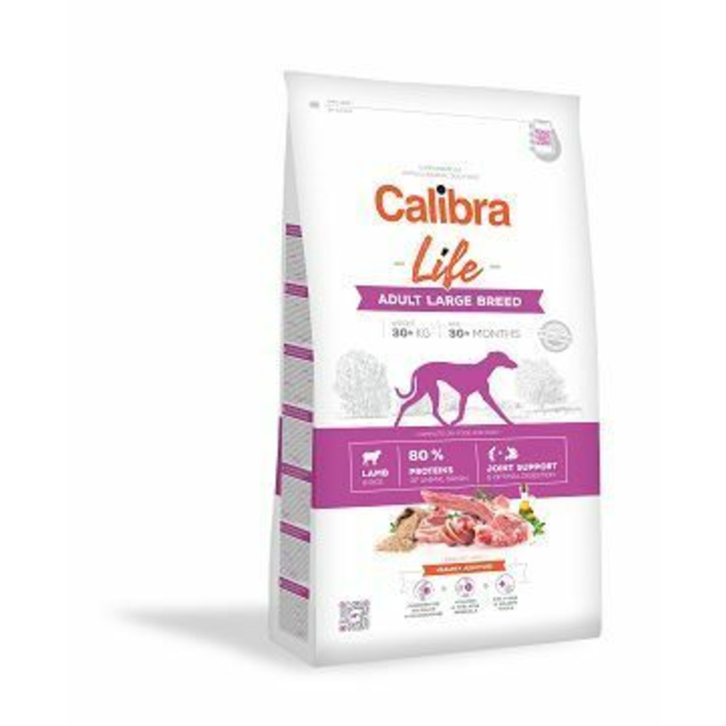 Calibra Dog Life Adult Large Breed Lamb 12kg + 2kg ZDARMA