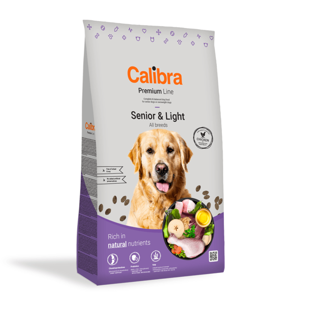 Calibra Dog Premium Line Senior&Light 12kg