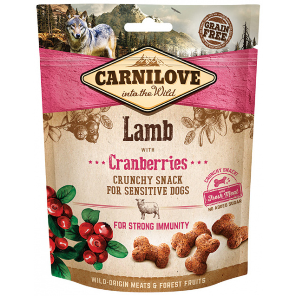 Carnilove Dog Crunchy Lamb with Cranberries 200g