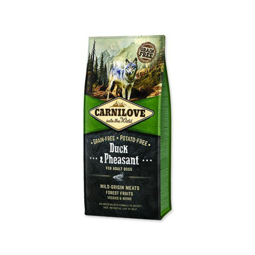 Carnilove Dog Duck & Pheasant for Adult NEW 1,5kg