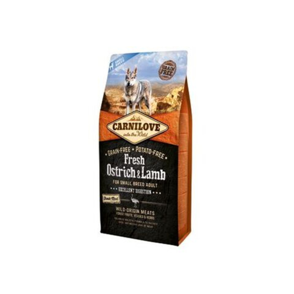 Carnilove Dog Fresh Ostrich&Lamb for Small Breed 1.5kg
