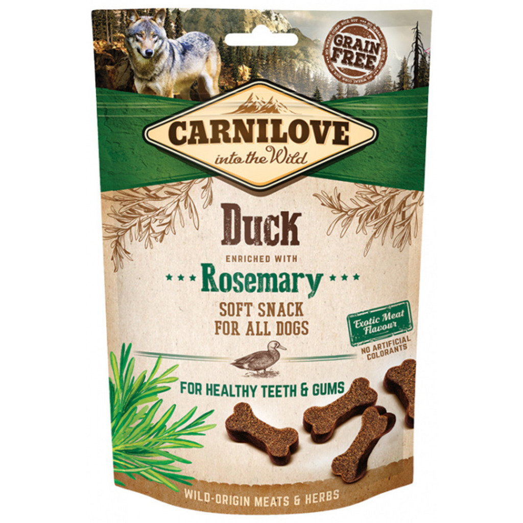 Carnilove Dog Semi Moist Duck enriched with Rosemary 200g