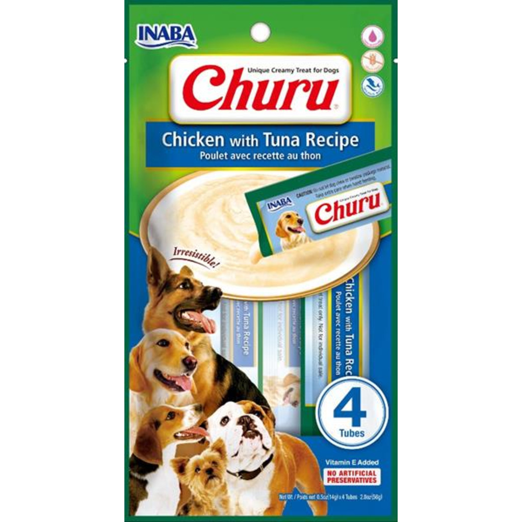 Churu Dog Chicken with Tuna 4x14g