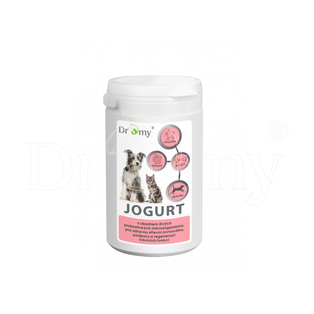 Dromy Jogurt pro psy a kočky s probiotiky 800g