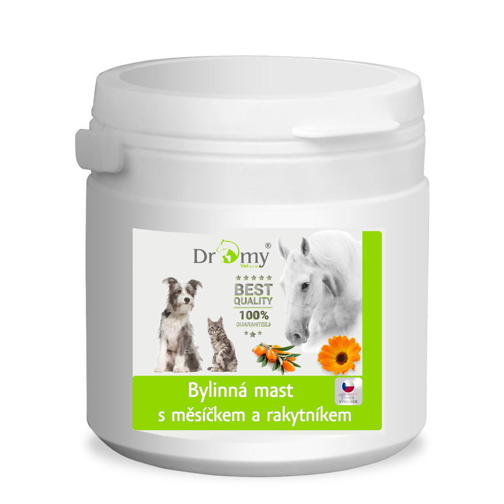 Dromy Bylinná mast s měsíčkem a rakytníkem 500ml