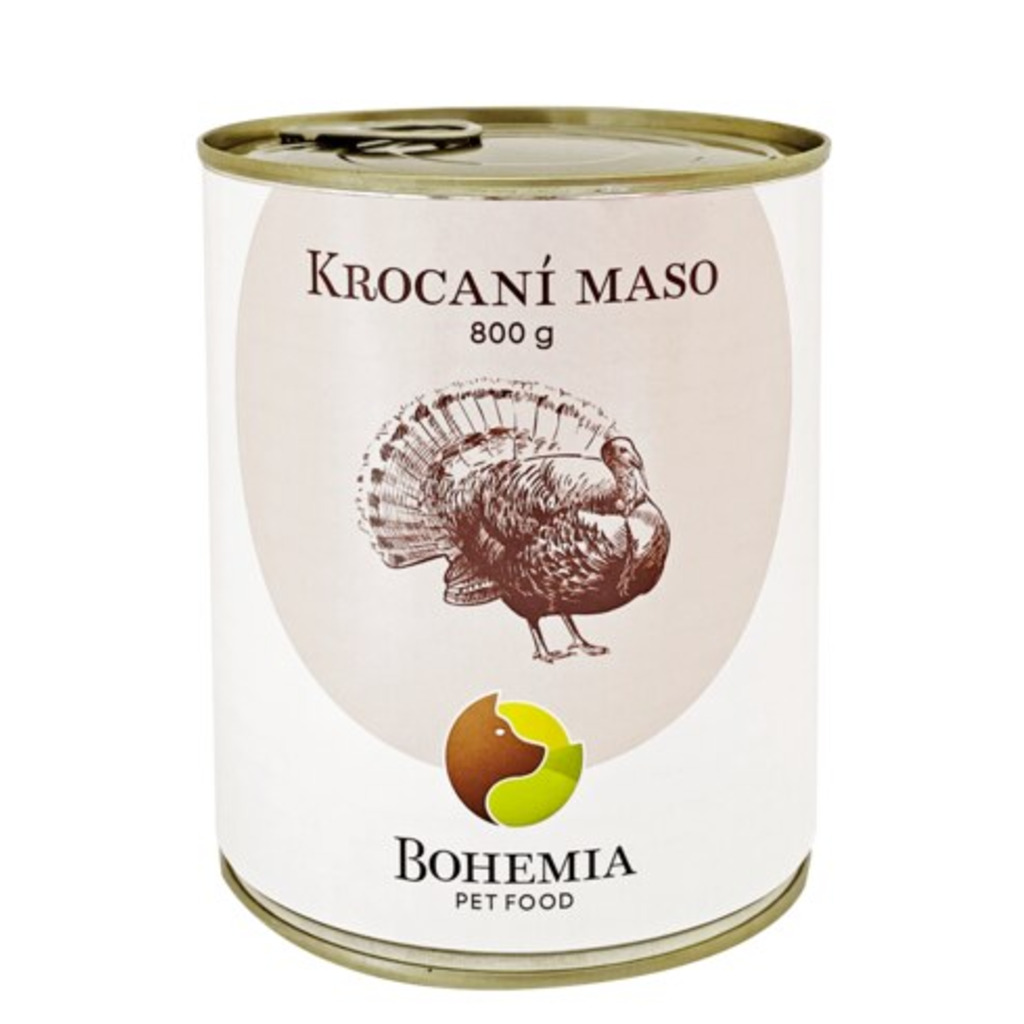 BOHEMIA Krocaní maso ve vlastní šťávě 800g