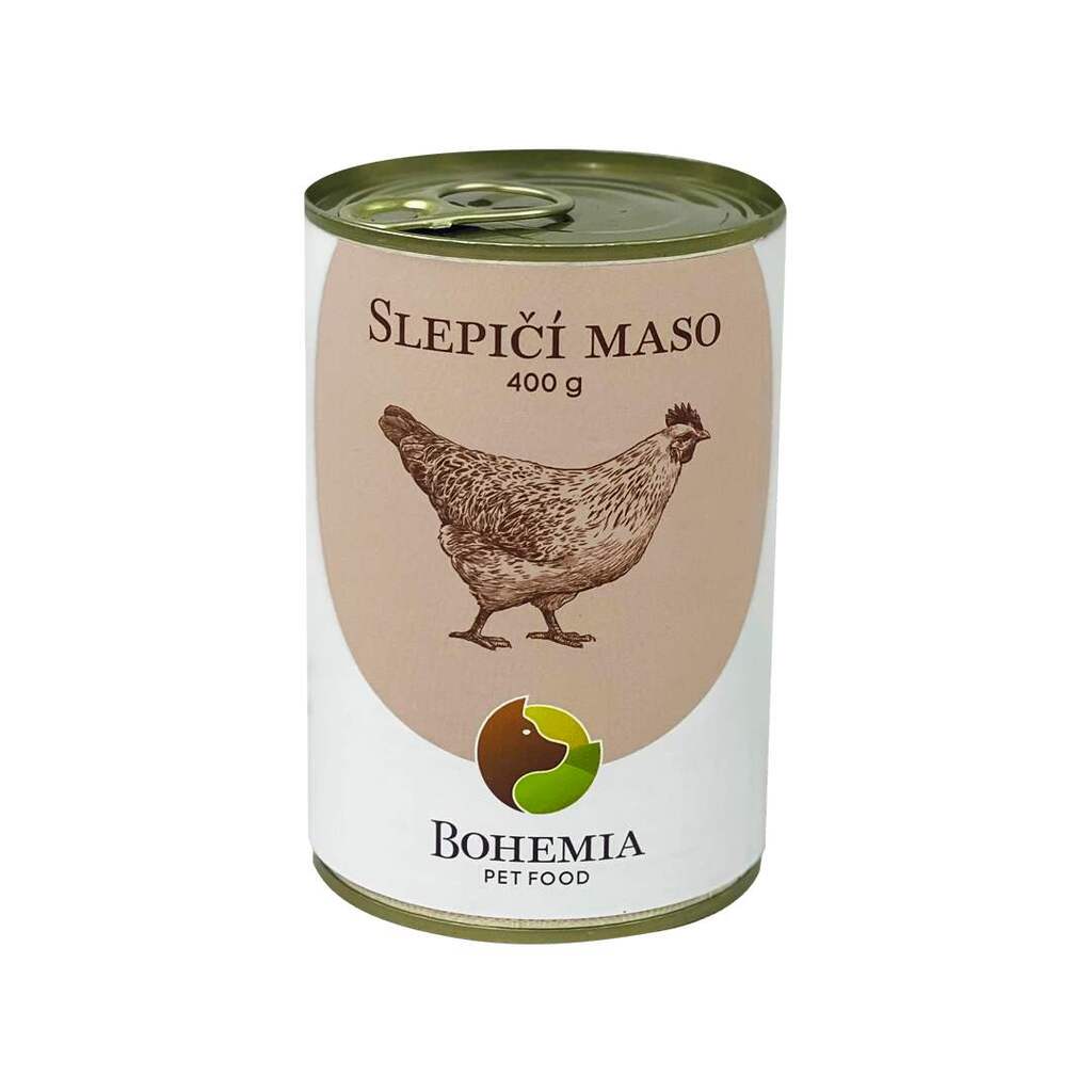 BOHEMIA Slepičí maso ve vlastní šťávě 400g