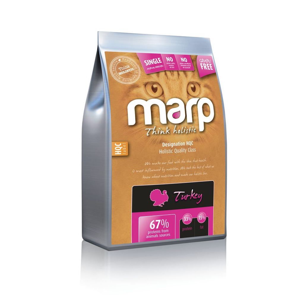 Marp Cat Holistic Turkey - krůtí bez obilovin pro kočky 0,5kg