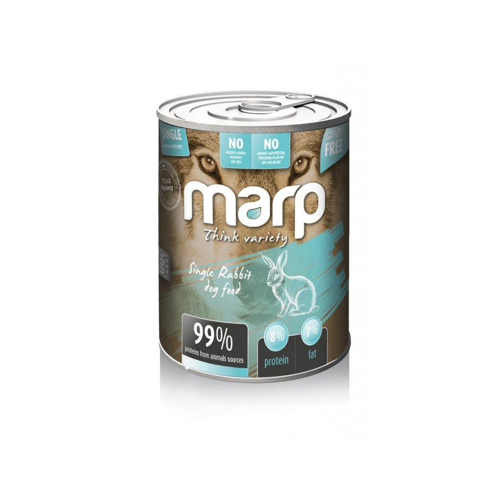 Marp Dog Variety Single králík konzerva pro psy 400g