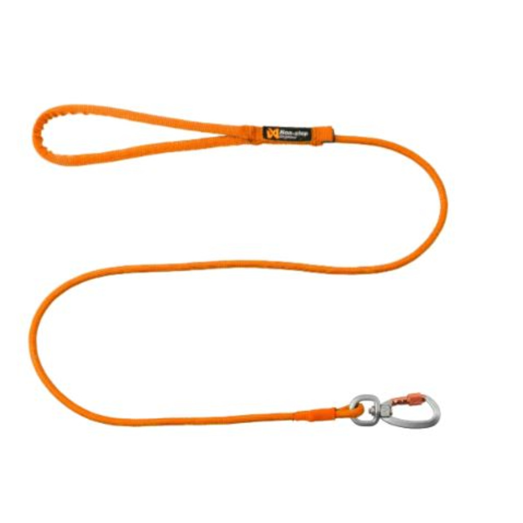 Non-stop Dogwear Trekking rope leash 1,2m/6mm - oranžová