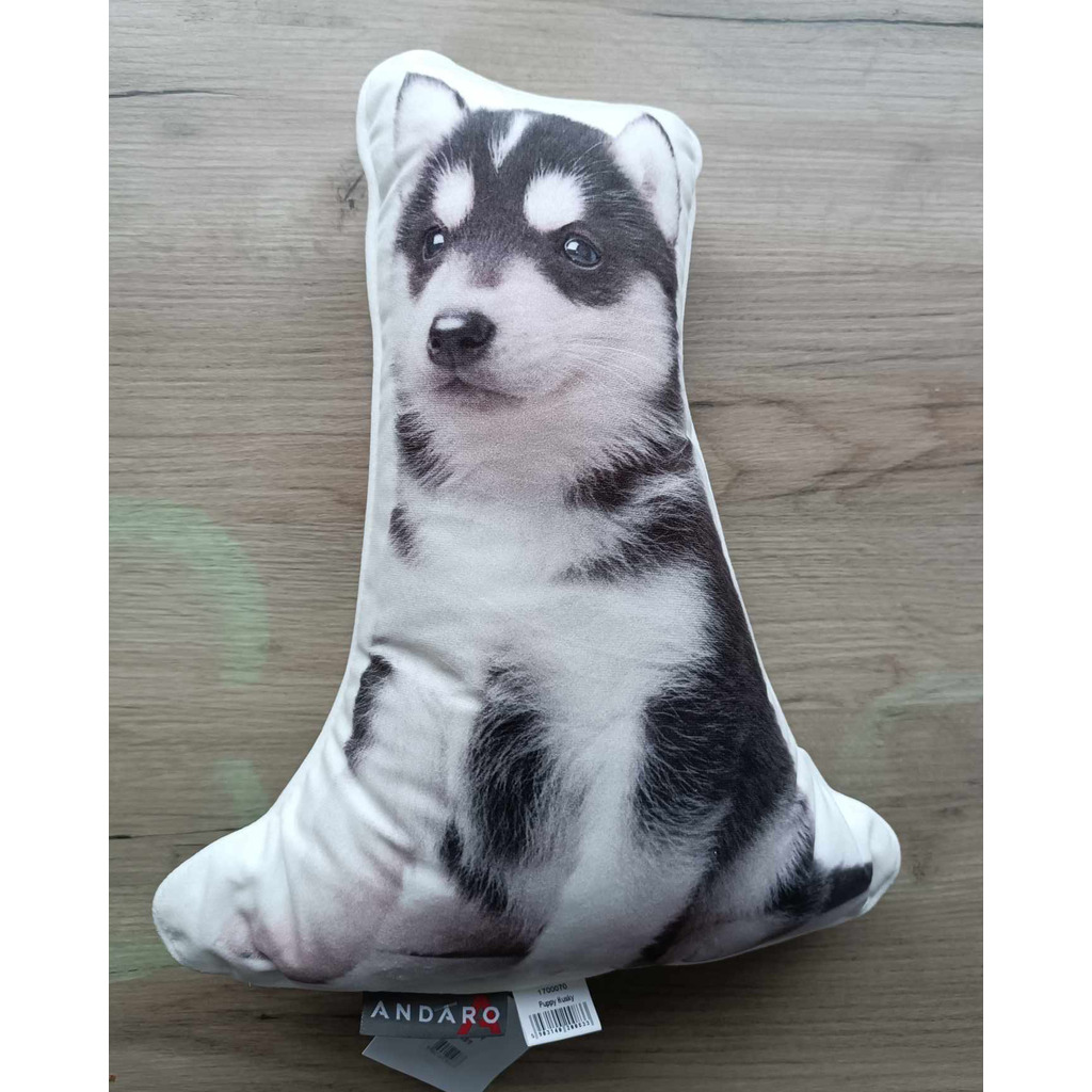 Polštářek 3D Pets - Husky - štěně vel. M