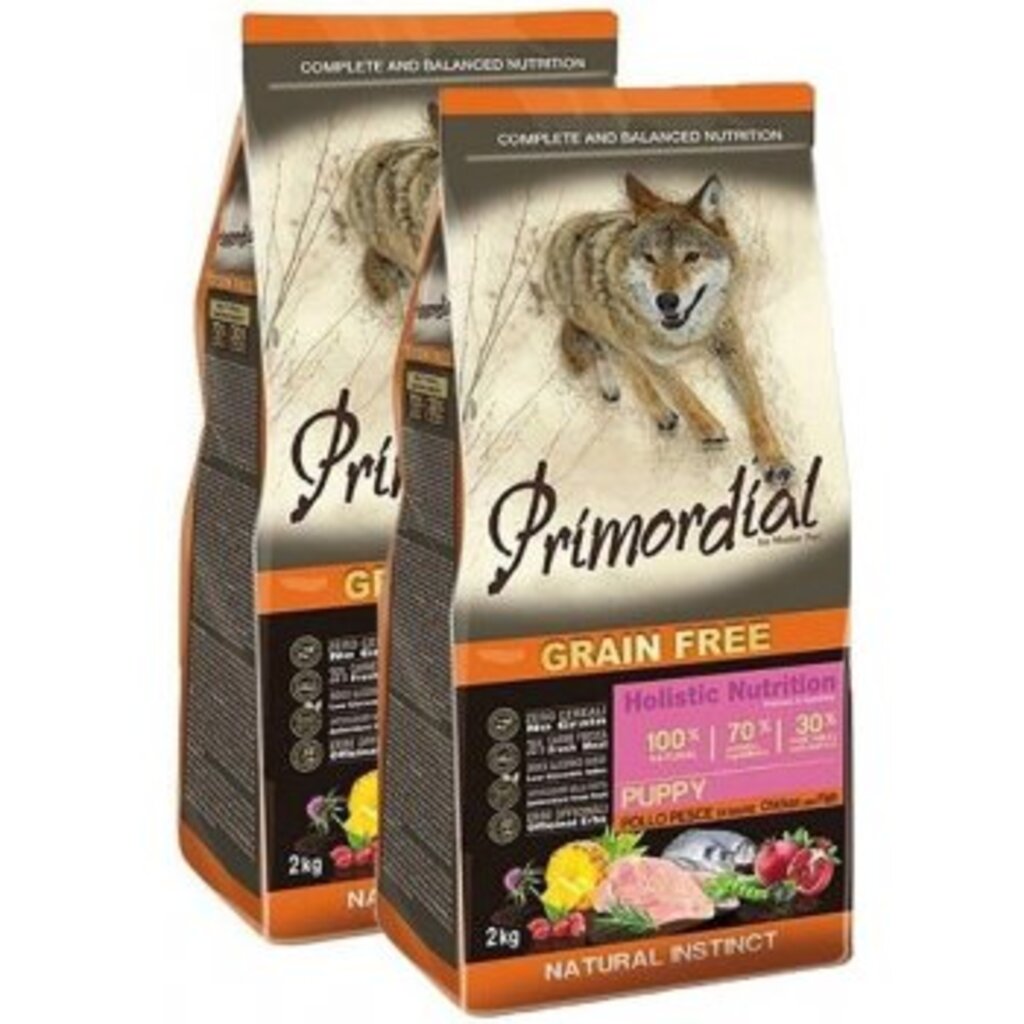 Primordial Grain-Free Puppy Chicken & Sea Fish 2x12kg + DOPRAVA ZDARMA