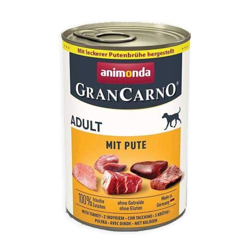 Animonda GRANCARNO konzerva ADULT s krůtím masem 400 g NEW