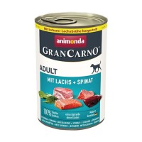 Animonda GRANCARNO konzerva ADULT losos/špenát 400g - NEW