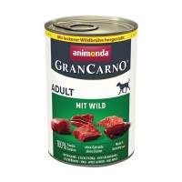 Animonda GRANCARNO konzerva ADULT se zvěřinou 400g NEW