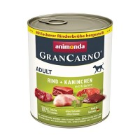 Animonda GRANCARNO konzerva ADULT králík/bylinky 800g NEW