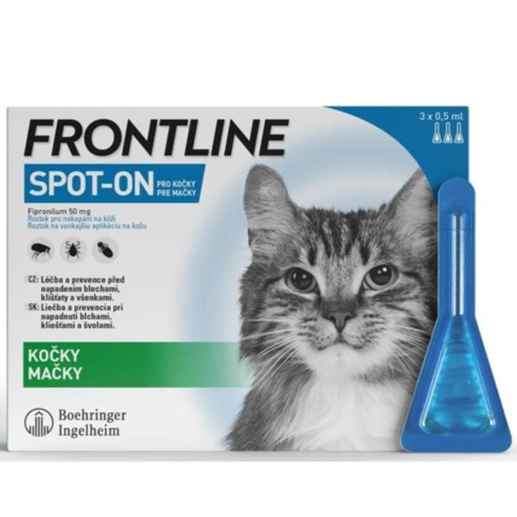 FRONTLINE Spot-on pro kočky 3x0,5ml