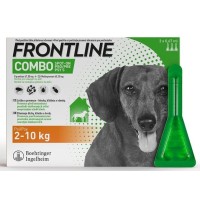 FRONTLINE COMBO spot-on pro psy  S (2-10kg) 3x0,67ml