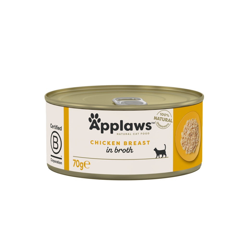 Applaws konzerva Cat kuřecí prsa 156g