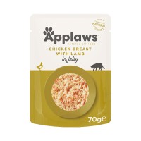 Applaws kapsička Cat JELLY 70g kuřecí prsa a JEHNĚČÍ v aspiku