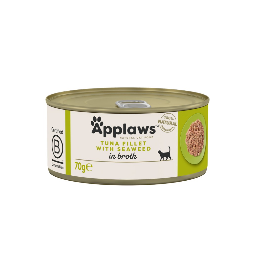 Applaws konzerva Cat tuňák a mořské řasy 156g