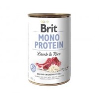 Brit Dog konz Mono Protein Lamb & Brown Rice 400g