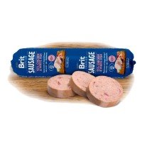 Brit Sausage Chicken & White Fish 800g New