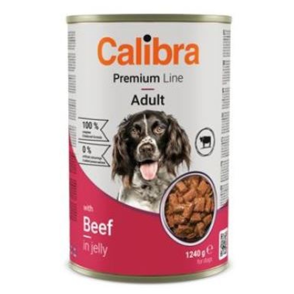 Calibra Dog konzerva hovězí 1240g