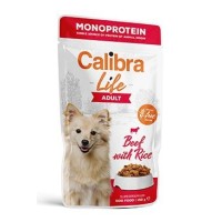 Calibra Dog Life kapsa Adult Beef 150g