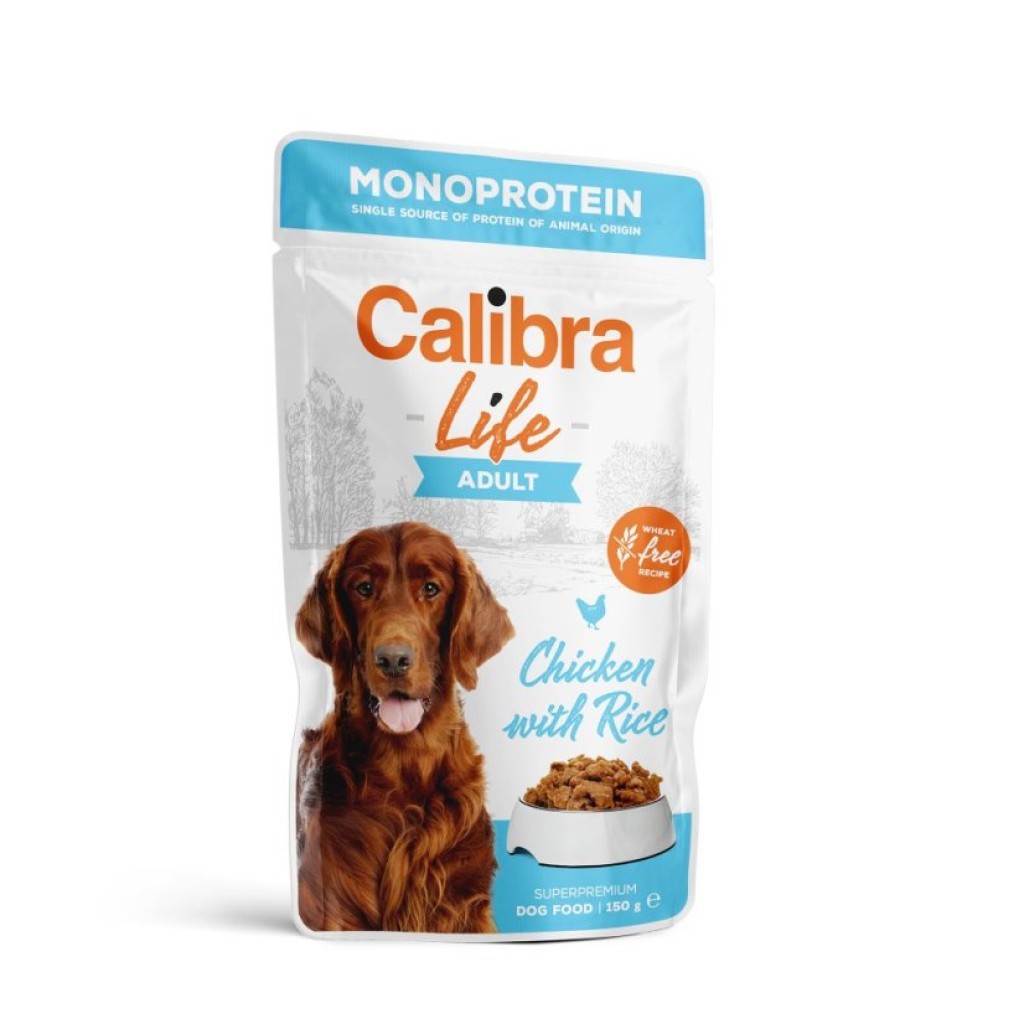 Calibra Dog Life kapsa Adult Chicken 150g