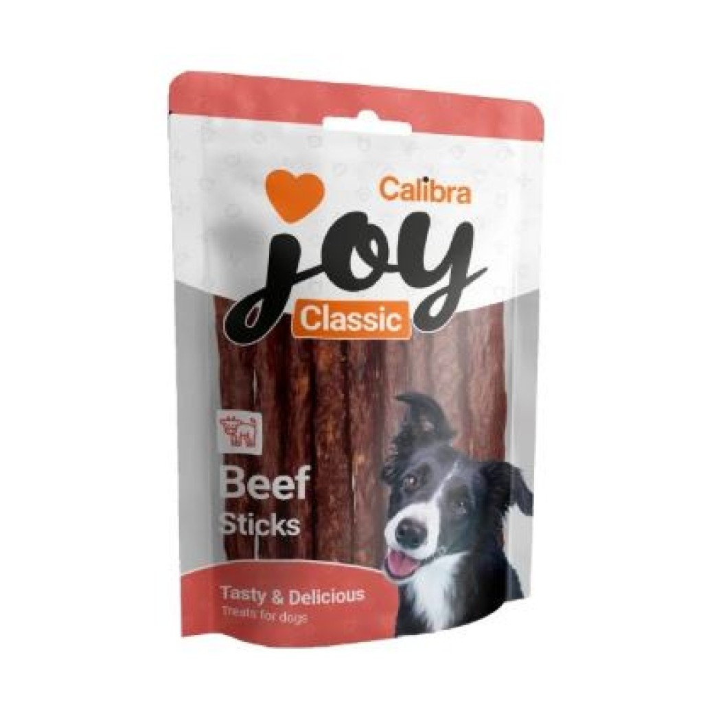 Calibra Joy Dog Classic Beef Sticks 250g NEW