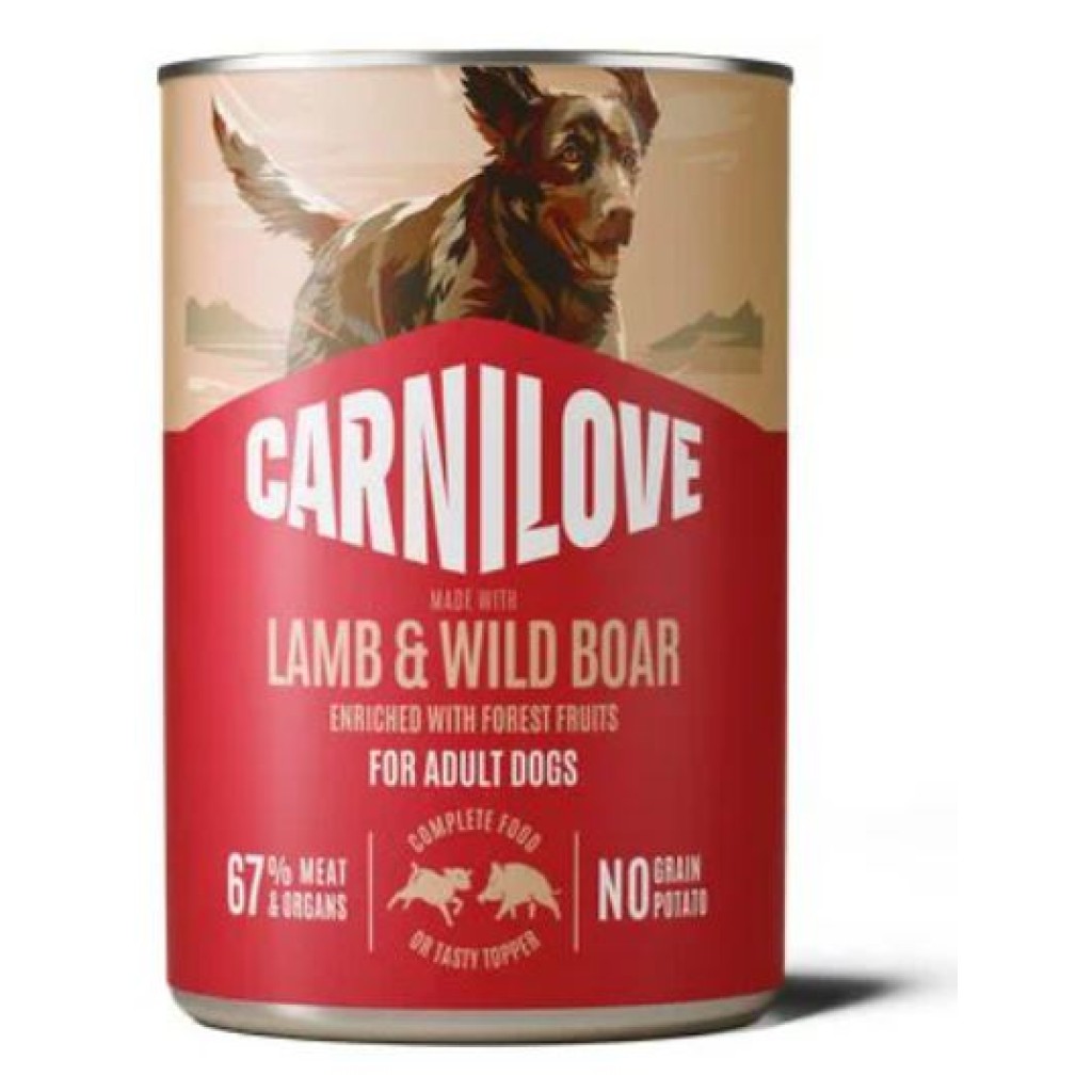 Carnilove Dog Can Paté Lamb&Wild Boar 400g