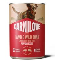 Carnilove Dog Can Paté Lamb&Wild Boar 400g