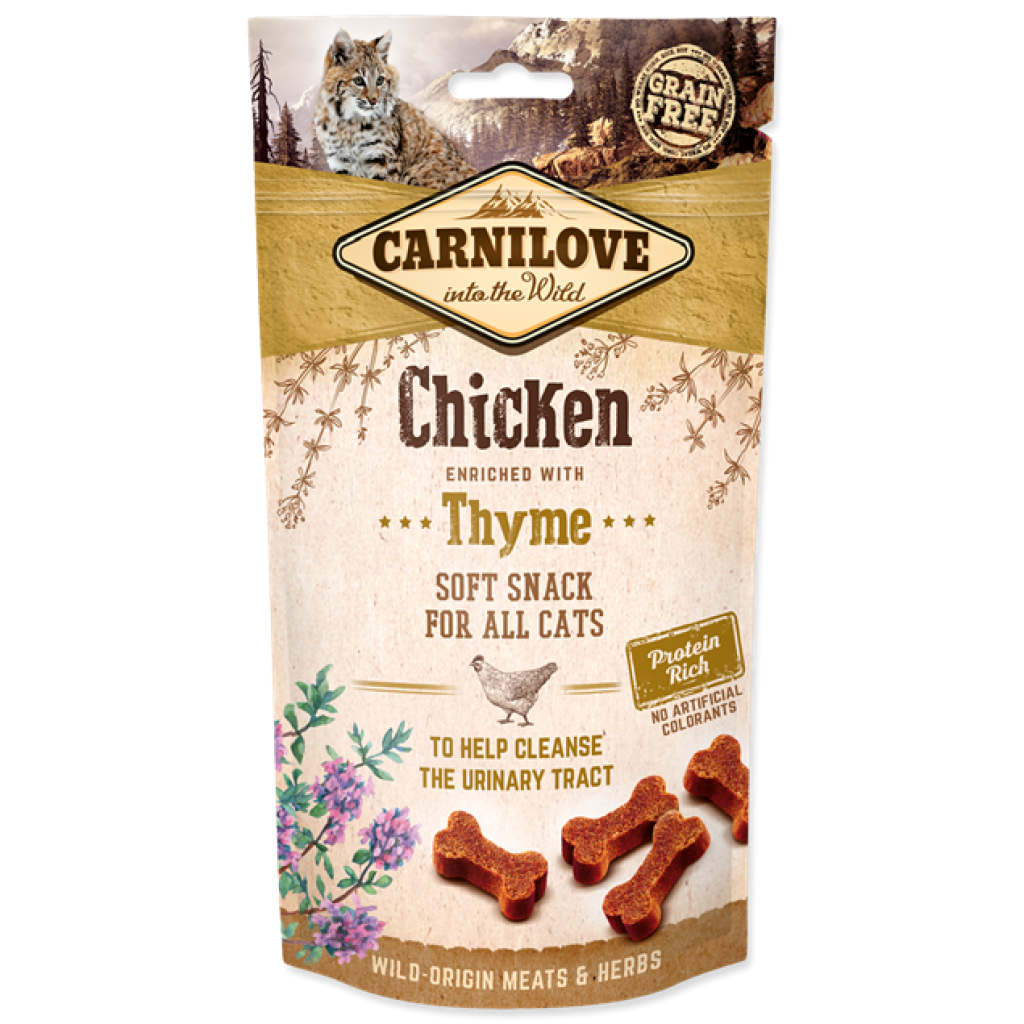 Carnilove Cat Semi Moist Chicken enriched with Thyme 50g
