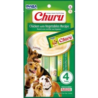 Churu Dog Chicken with Vegetables 4x14g