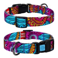 Obojek nylonový WAUDOG Summer (25-35cm/1,5cm)