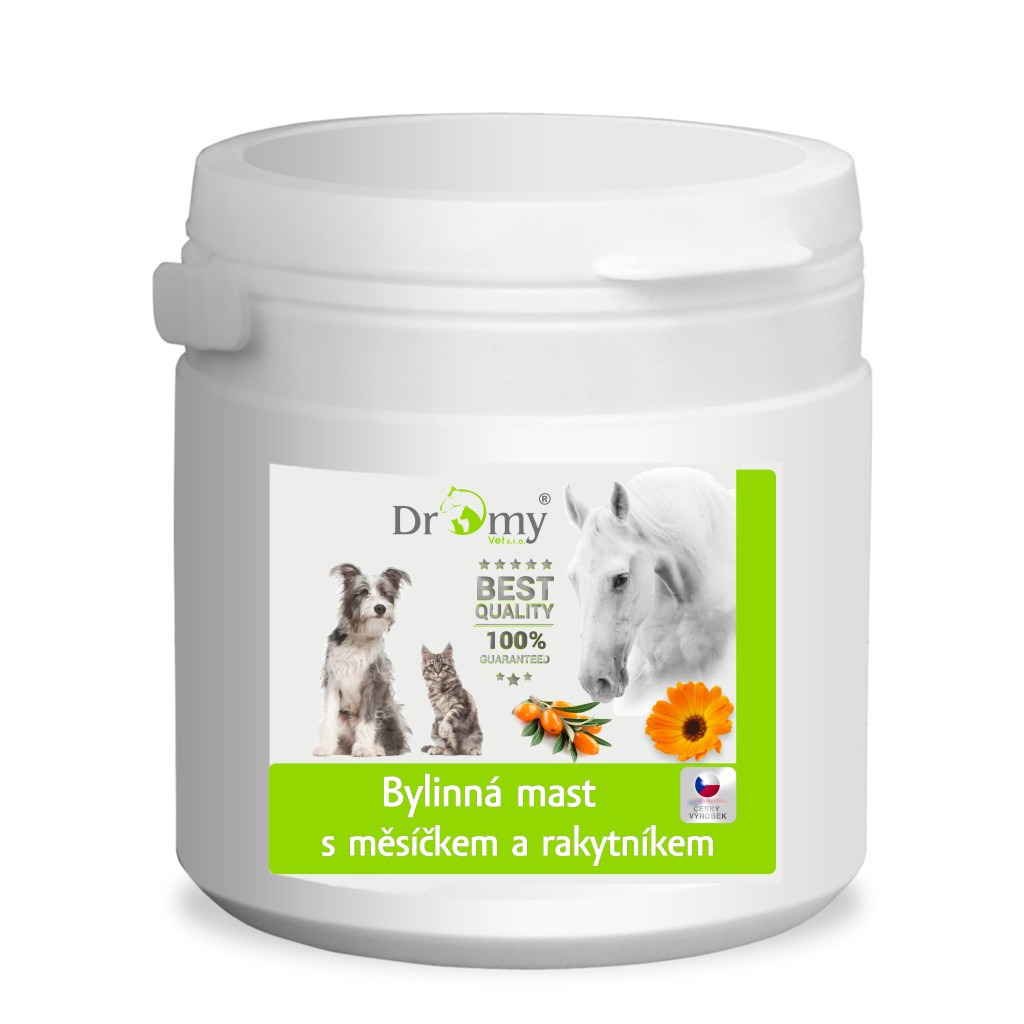 Dromy Bylinná mast s měsíčkem a rakytníkem 500ml