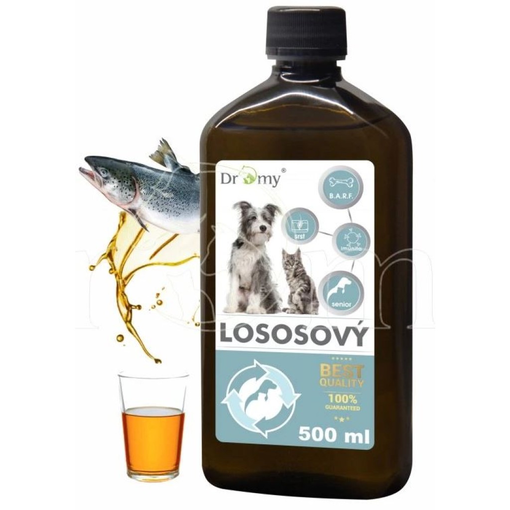 Dromy Lososový olej premium 500 ml